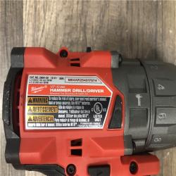 AS-IS Milwaukee FUEL 18V Lithium-Ion Brushless Cordless 1/2 in. Hammer Drill/Driver (Tool-Only)