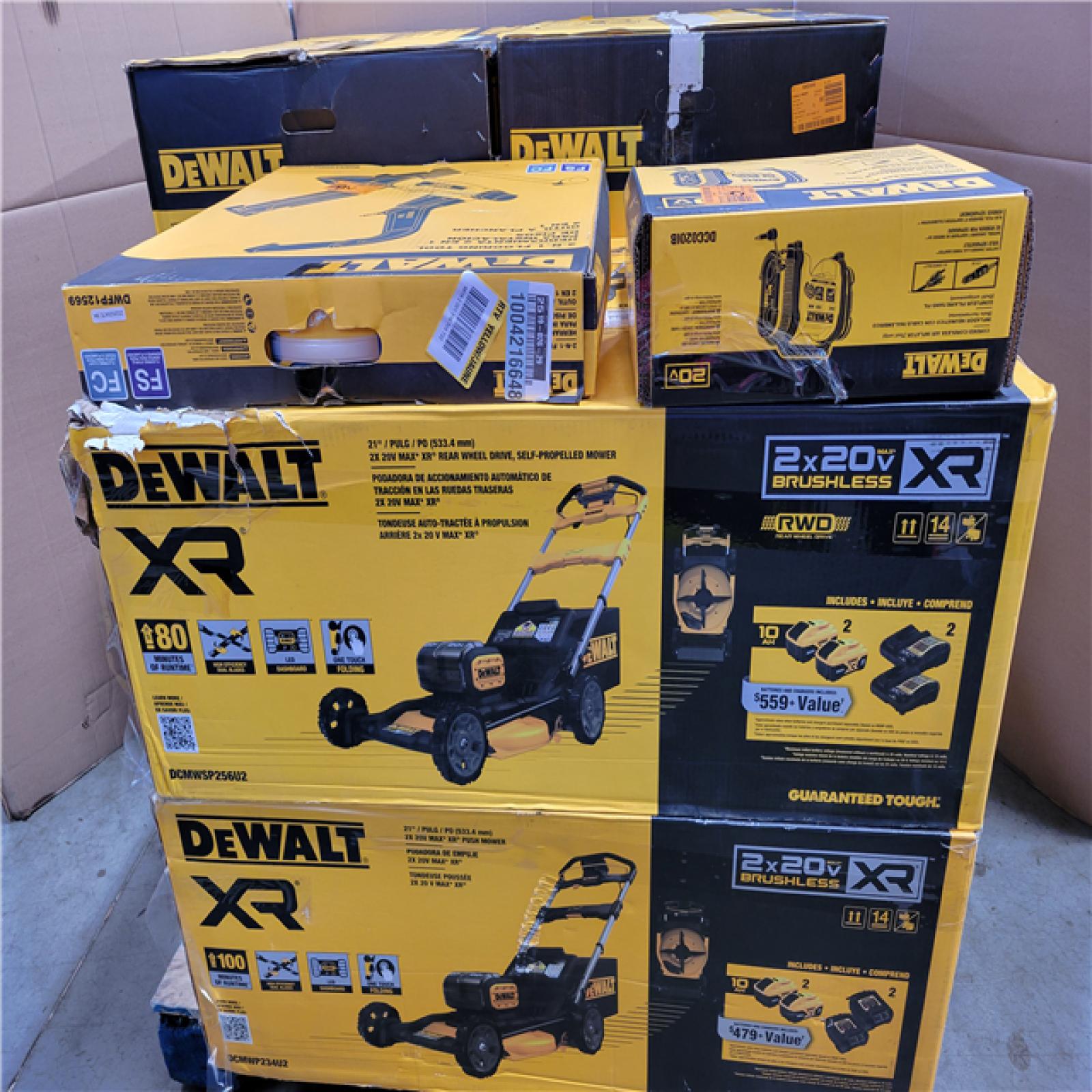 CALIFORNIA AS-IS TOOL PALLET