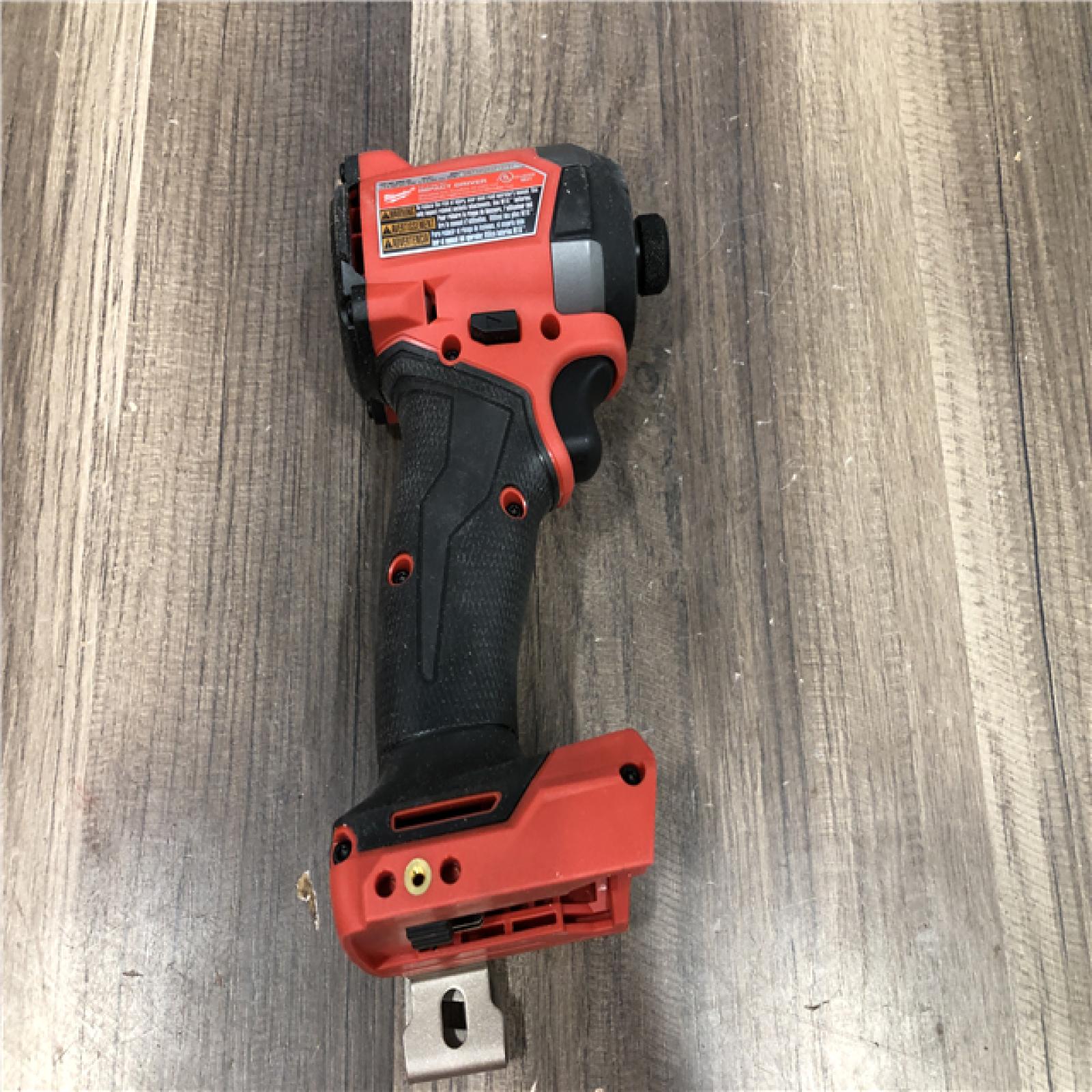 AS-IS Milwaukee FUEL 18V Lithium-Ion Brushless Cordless 1/4 in. Hex Impact Driver (Tool-Only)