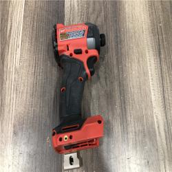 AS-IS Milwaukee FUEL 18V Lithium-Ion Brushless Cordless 1/4 in. Hex Impact Driver (Tool-Only)
