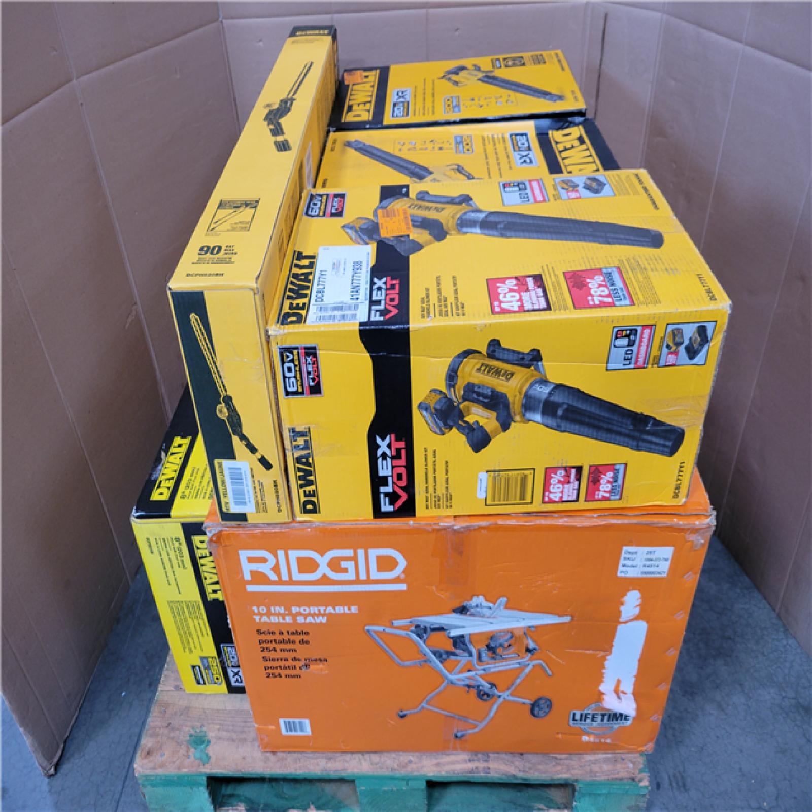 CALIFORNIA AS-IS TOOL PALLET