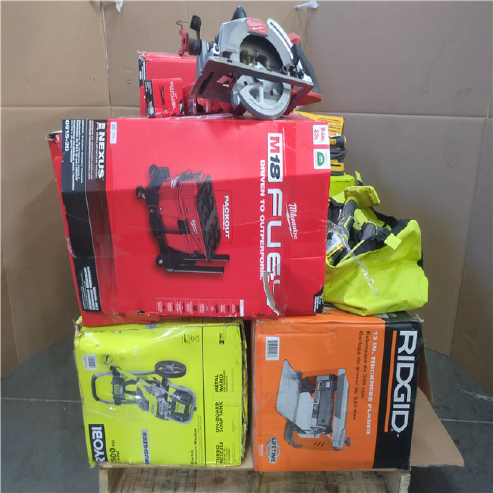 CALIFORNIA AS-IS TOOL PALLET