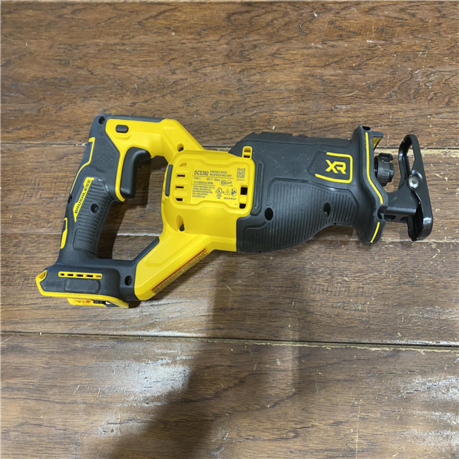 AS-IS Dewalt DCS382B 20V MAX XR Cordless Brushless Reciprocating Saw (Bare Tool)