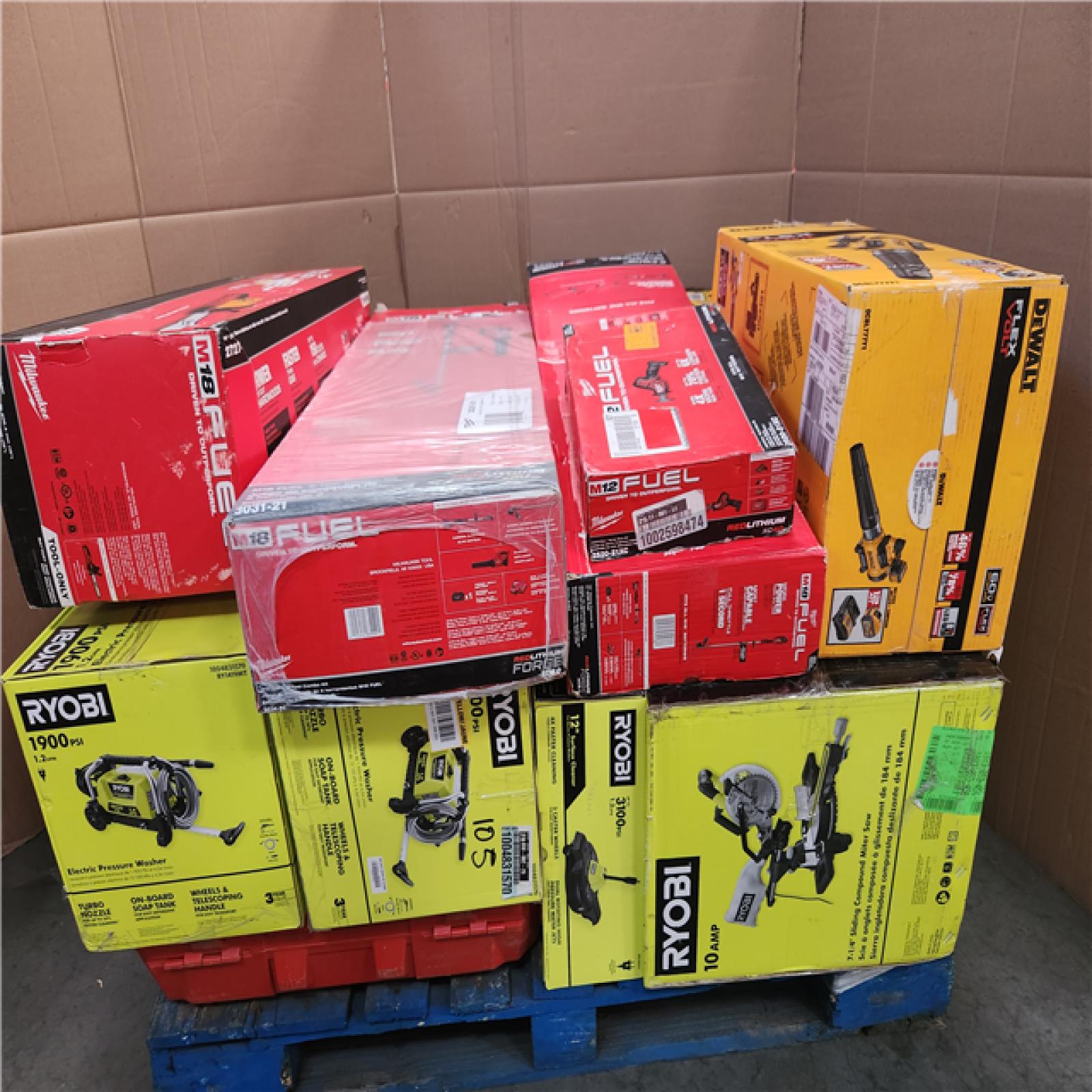 CALIFORNIA AS-IS TOOL PALLET