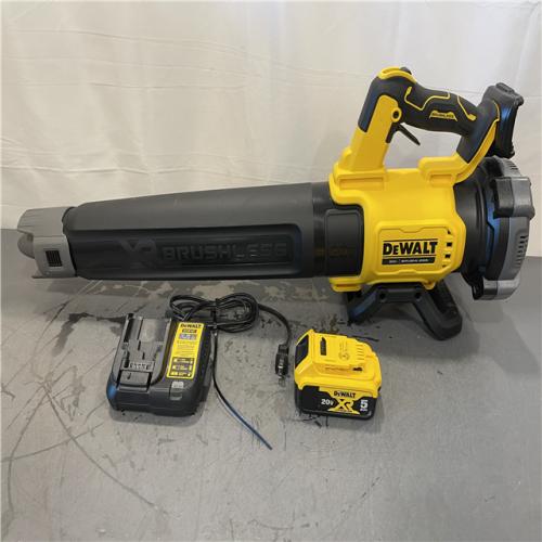 AS-IS - DeWalt 20V MAX 125 MPH 450 CFM Brushless Cordless Battery Powered Blower Kit