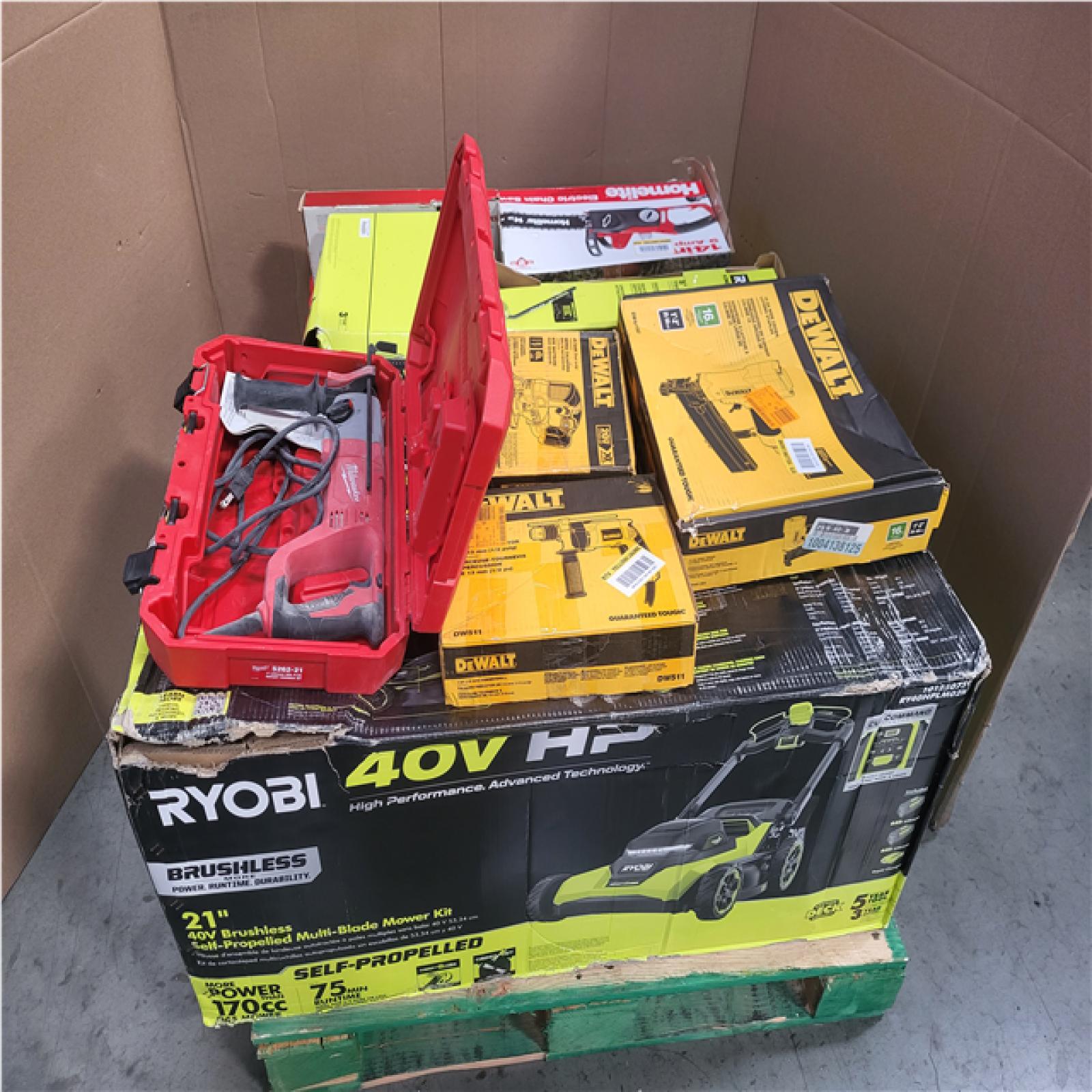 CALIFORNIA AS-IS TOOL PALLET