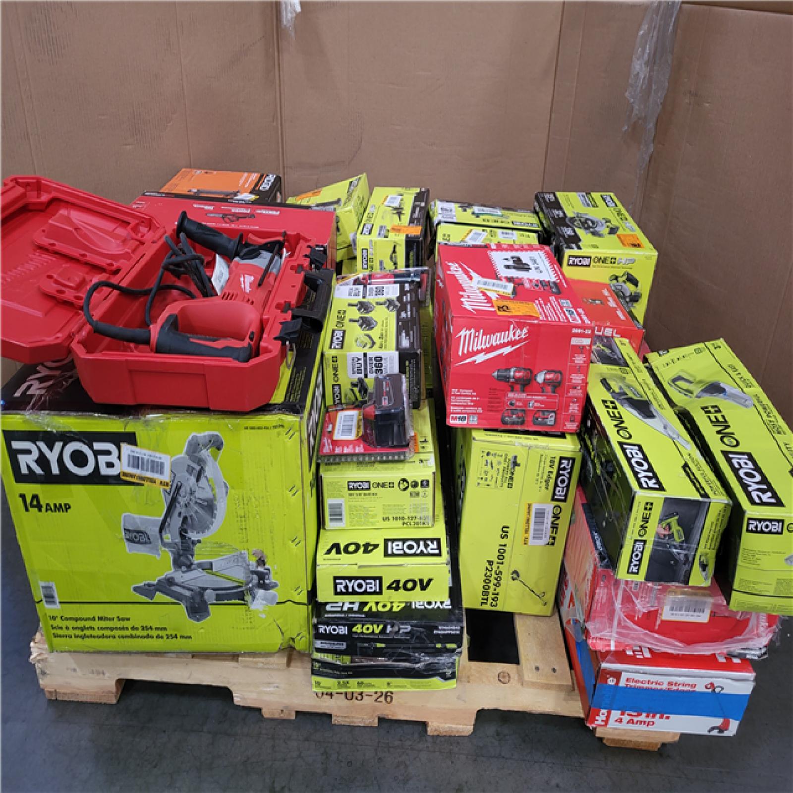 CALIFORNIA AS-IS TOOL PALLET