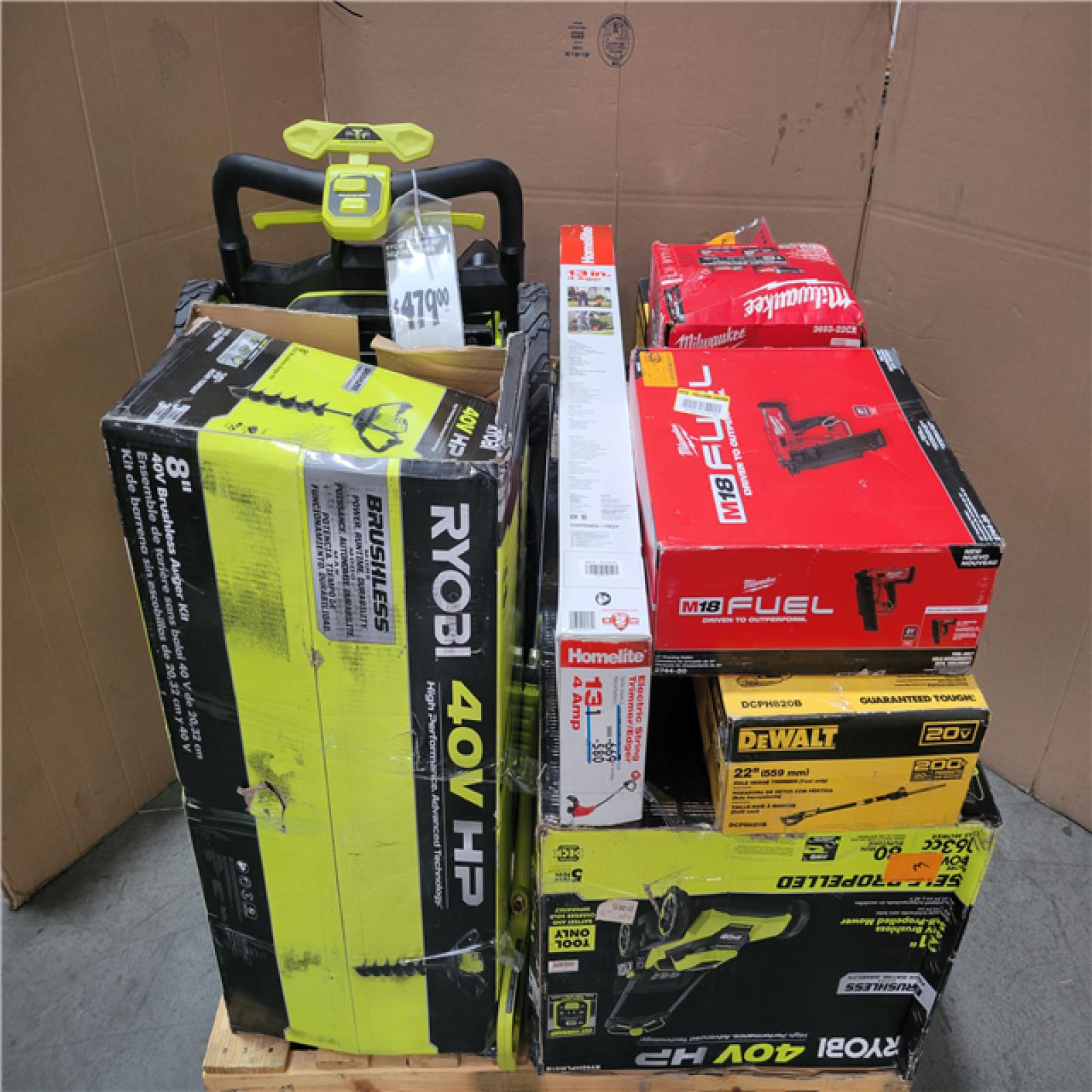 CALIFORNIA AS-IS TOOL PALLET