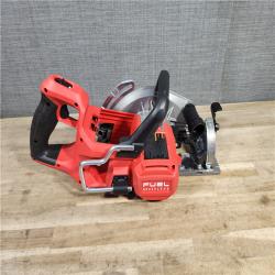 HOUSTON LOCATION - AS-IS MILWAUKEE 7-1/4 REAR HANDLE CIRCULAR SAW (TOOL ONLY)