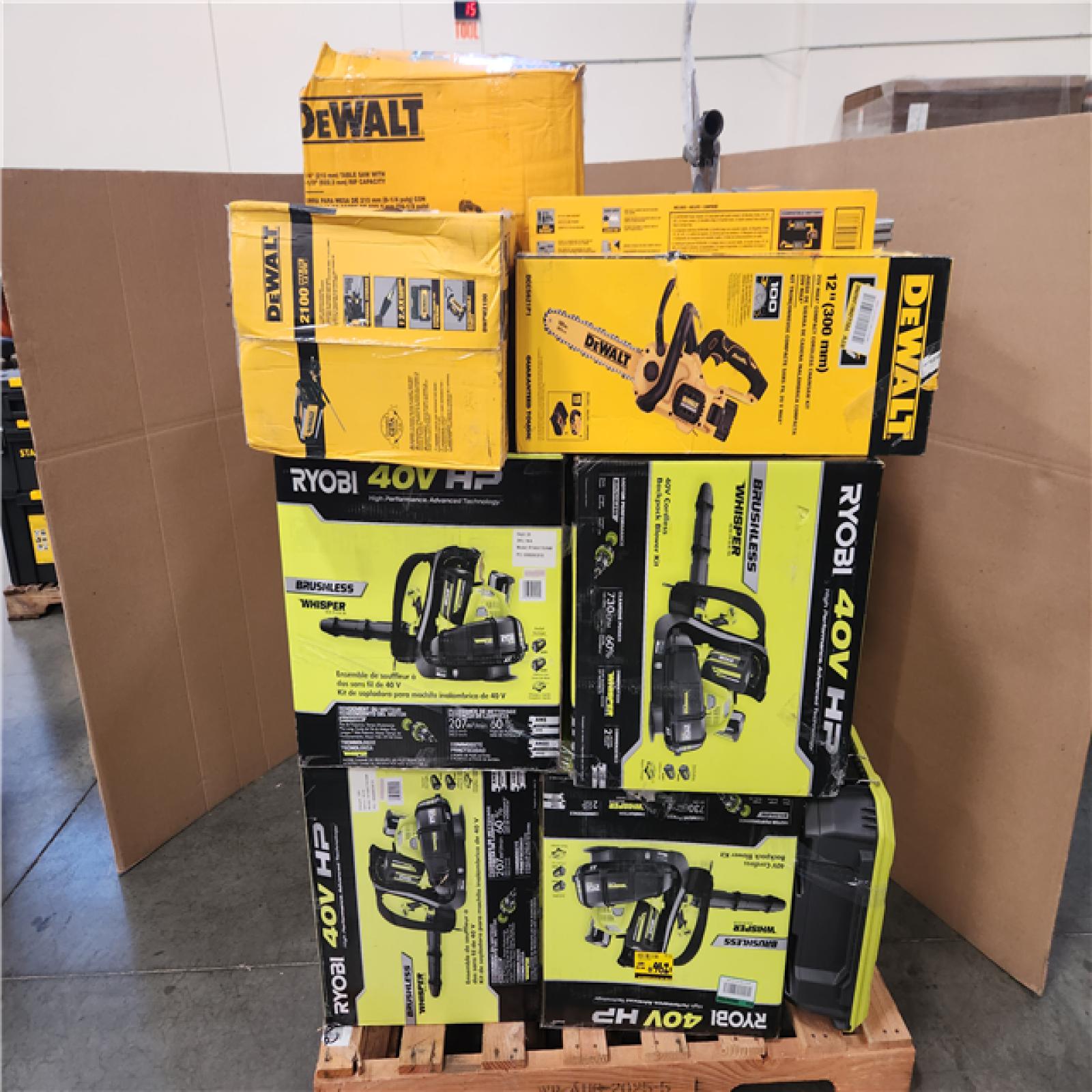 CALIFORNIA AS-IS TOOL PALLET