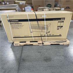 DALLAS LOCATION- AS-IS HUSKY Standard-Duty 52 in. W 10-Drawers Workbench Matte Army Green/Woodtop