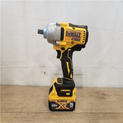 AS-IS- DEWALT 20V MAX* XR 1/2 High Torque Impact Wrench W/ BATTERY & CHARGER