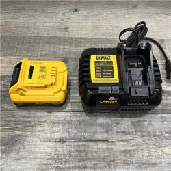 AS-IS DEWALT 20V MAX XR Power-Pack Lithium-Ion Starter Kit with 4. 0Ah Battery and Charger