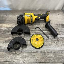 AS-IS DEWALT FLEXVOLT 60V MAX Cordless Brushless 4.5 in. to 6 in. Small Angle Grinder with Kickback Brake (Tool Only)