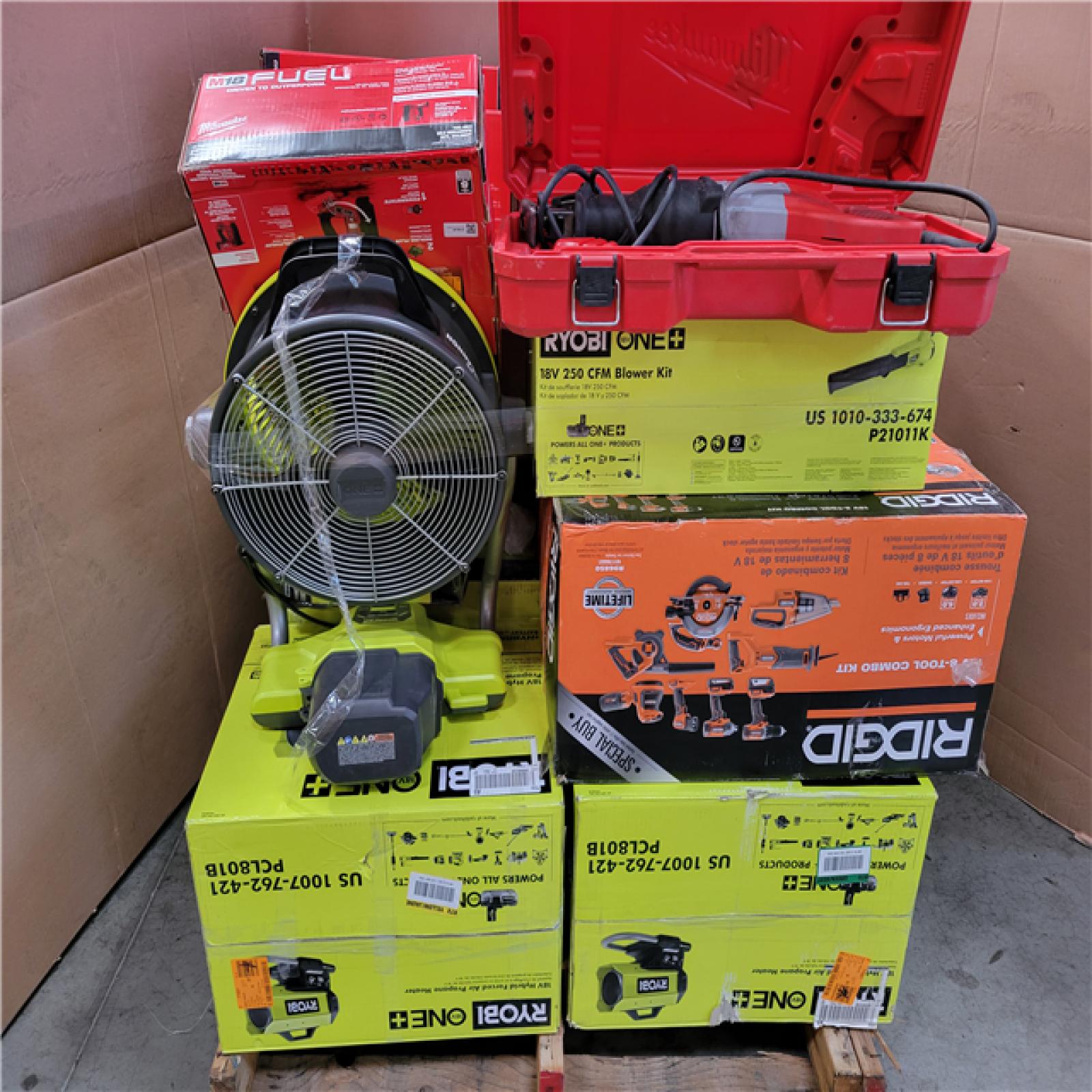 CALIFORNIA AS-IS TOOL PALLET