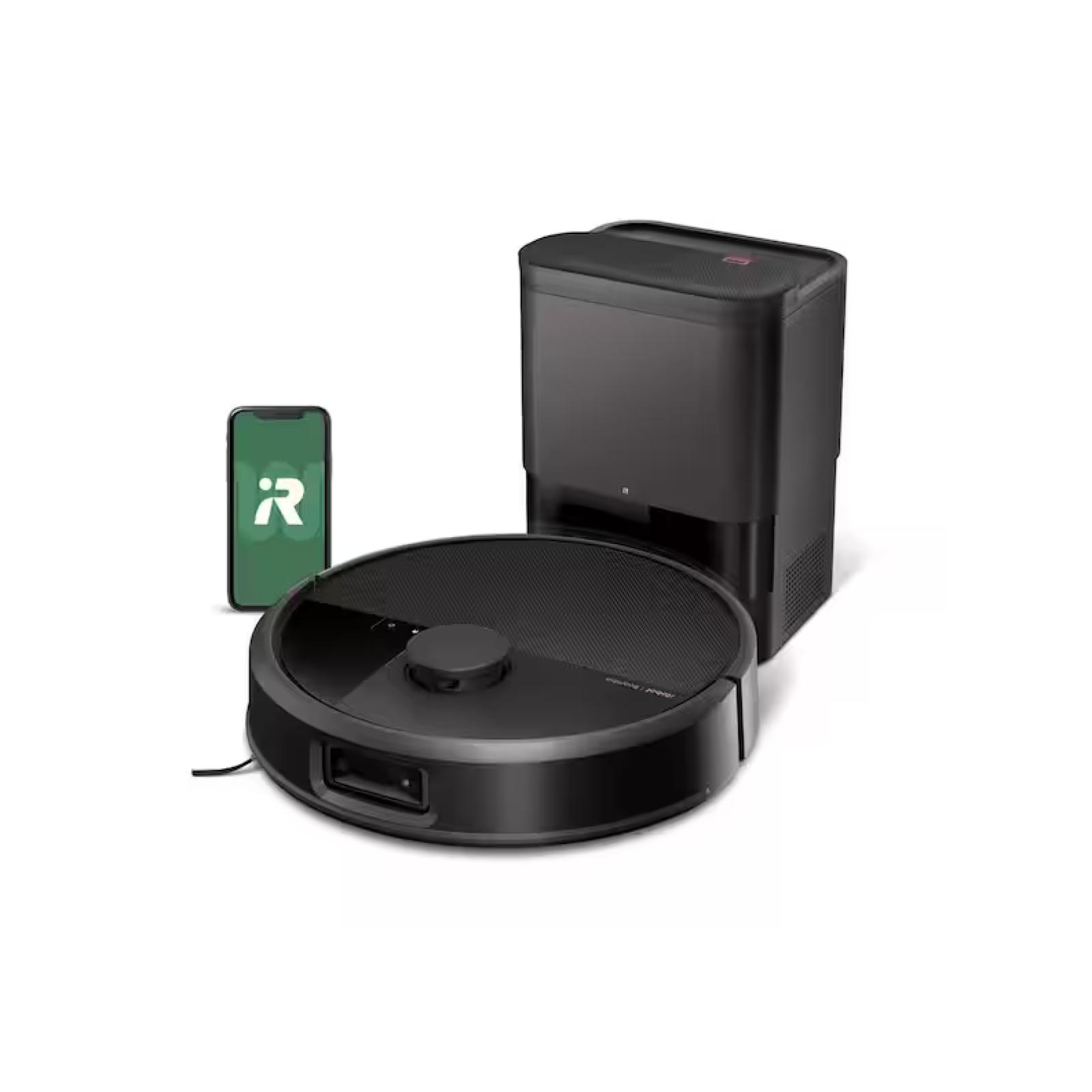 DALLAS LOCATION - iRobot Roomba Max 705 14 in. Robotic Vacuum with Smart Navigation + AutoEmpty Dock in Black