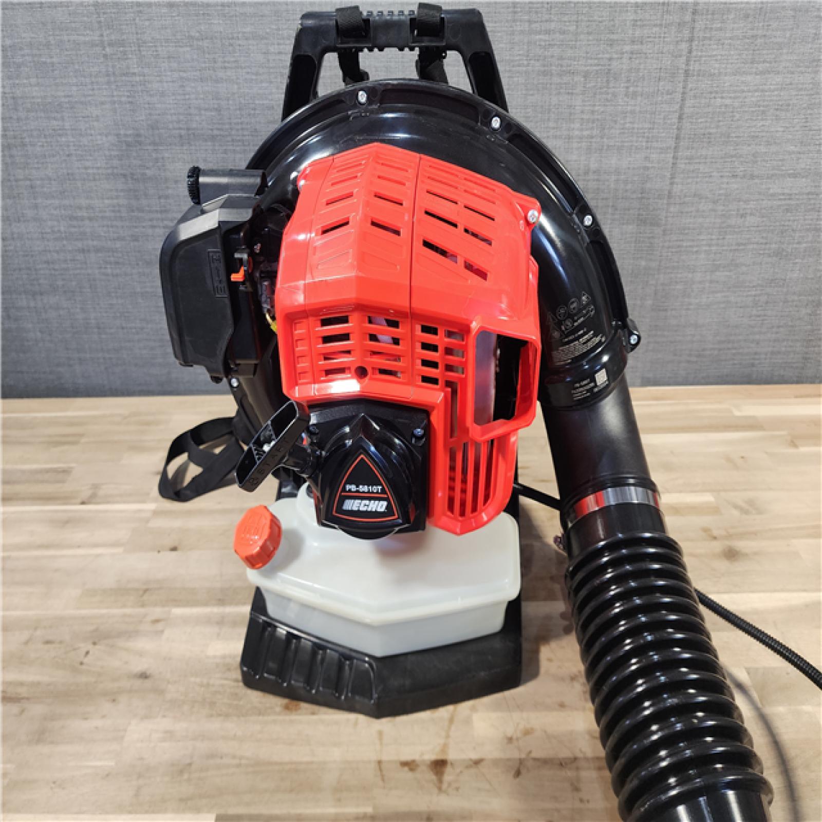HOUSTON LOCATION - AS-IS ECHO 200 MPH 700 CFM 59.7 Cc Gas Low Exhaust Emission Engine Backpack Leaf Blower