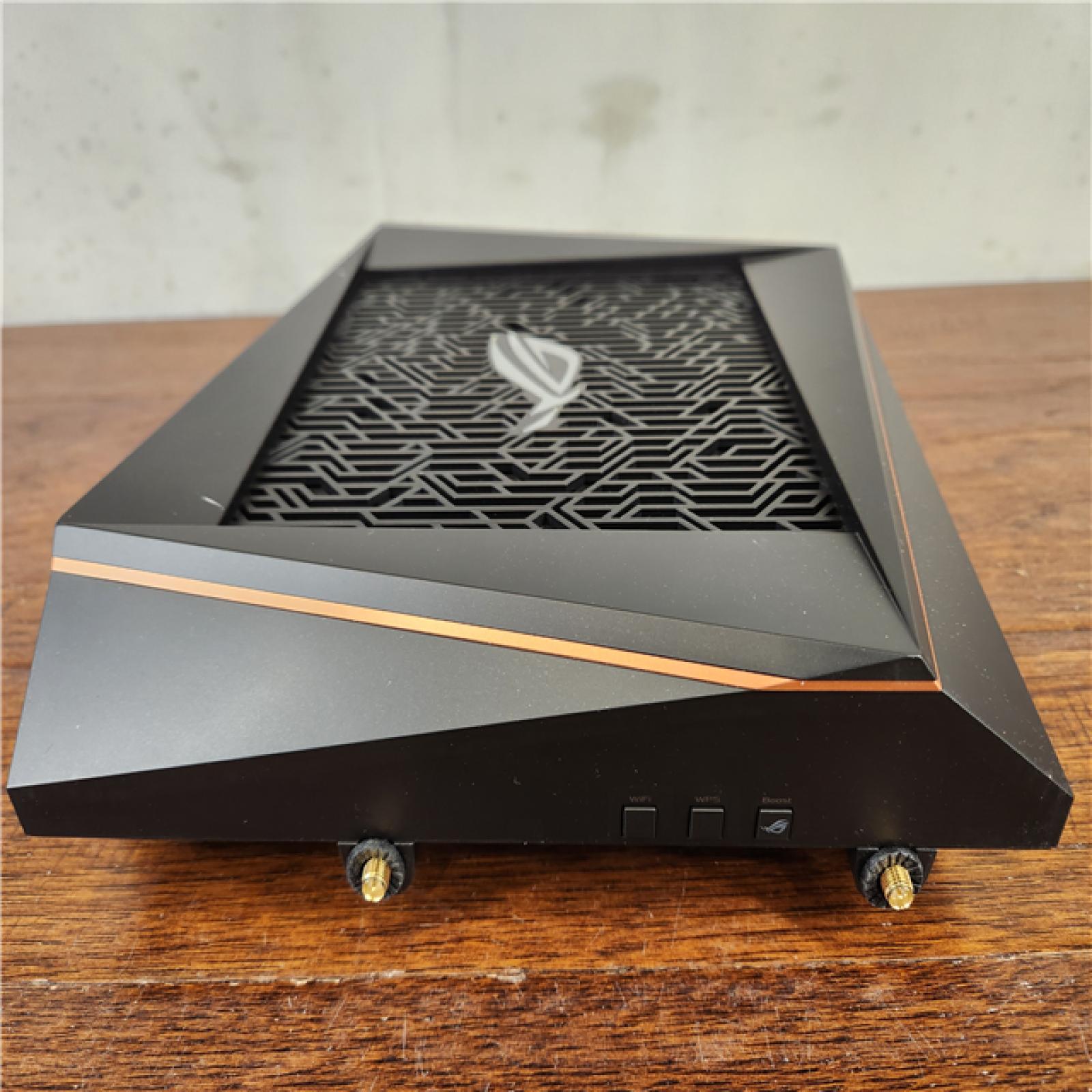 AS-IS ASUS ROG Rapture Tri-band WiFi 6 Gaming Router - Black (GT-AX11000)