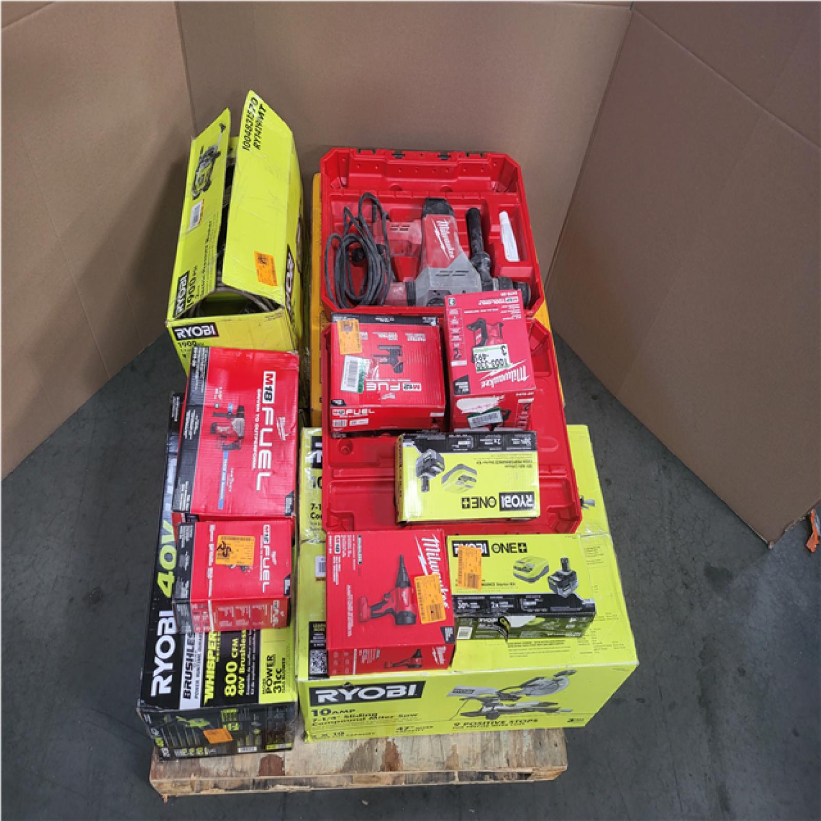 CALIFORNIA AS-IS TOOL PALLET