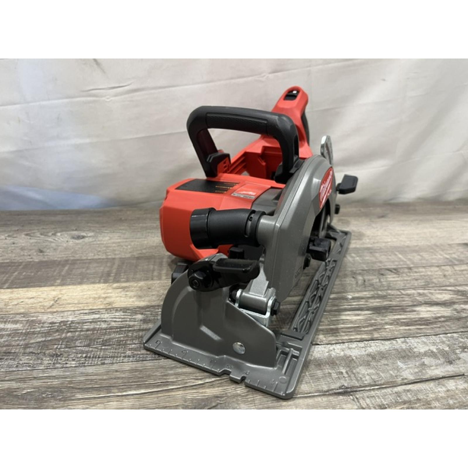 AS-IS Milwaukee FUEL 18V Lithium-Ion Cordless 7-1/4 in. Rear Handle Circular Saw (Tool-Only)