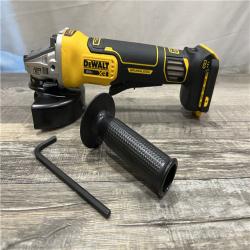 AS-IS DEWALT 20V XR Cordless 4-1/2. in. to 5 in. Variable Speed Angle Grinder (Tool Only)