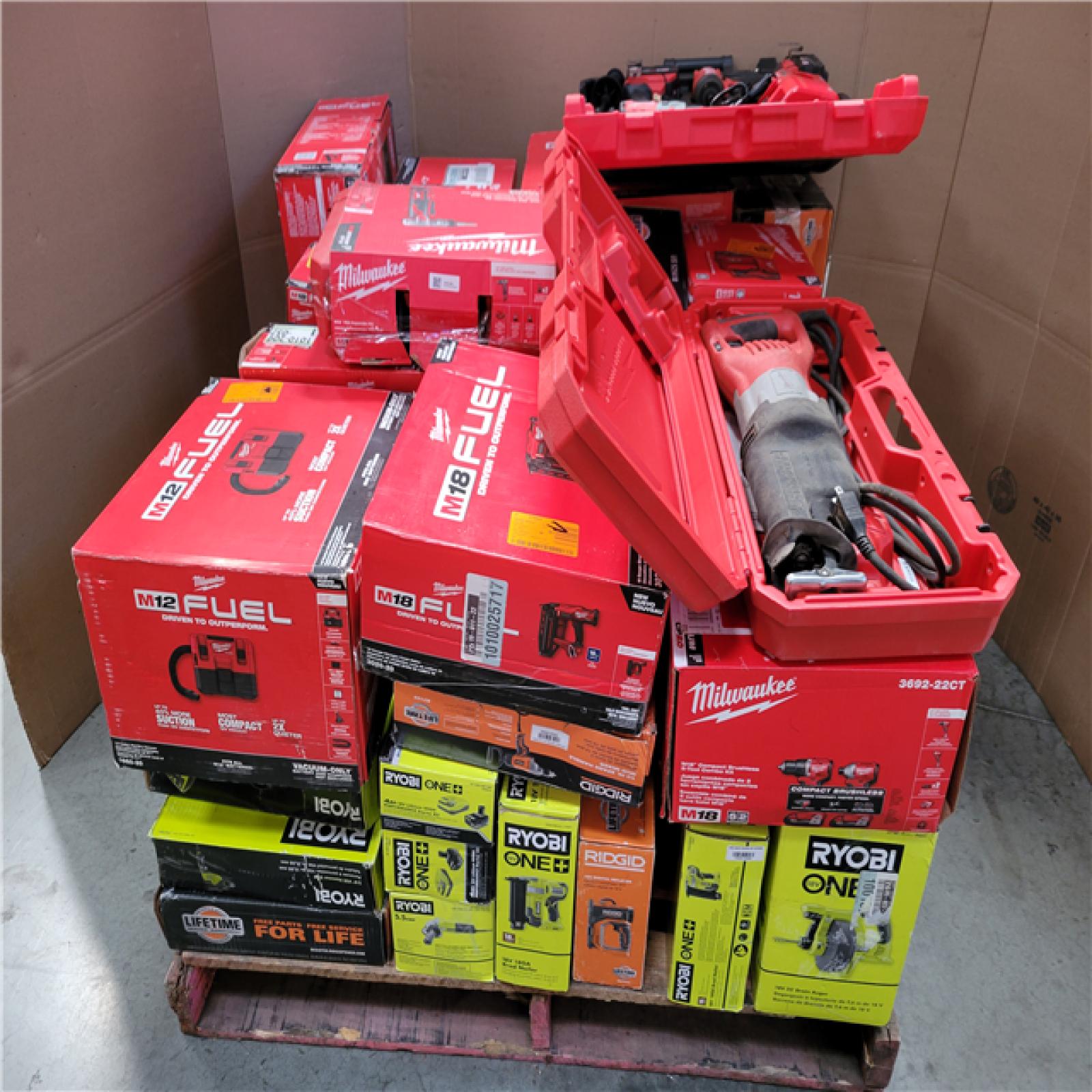 CALIFORNIA AS-IS TOOL PALLET