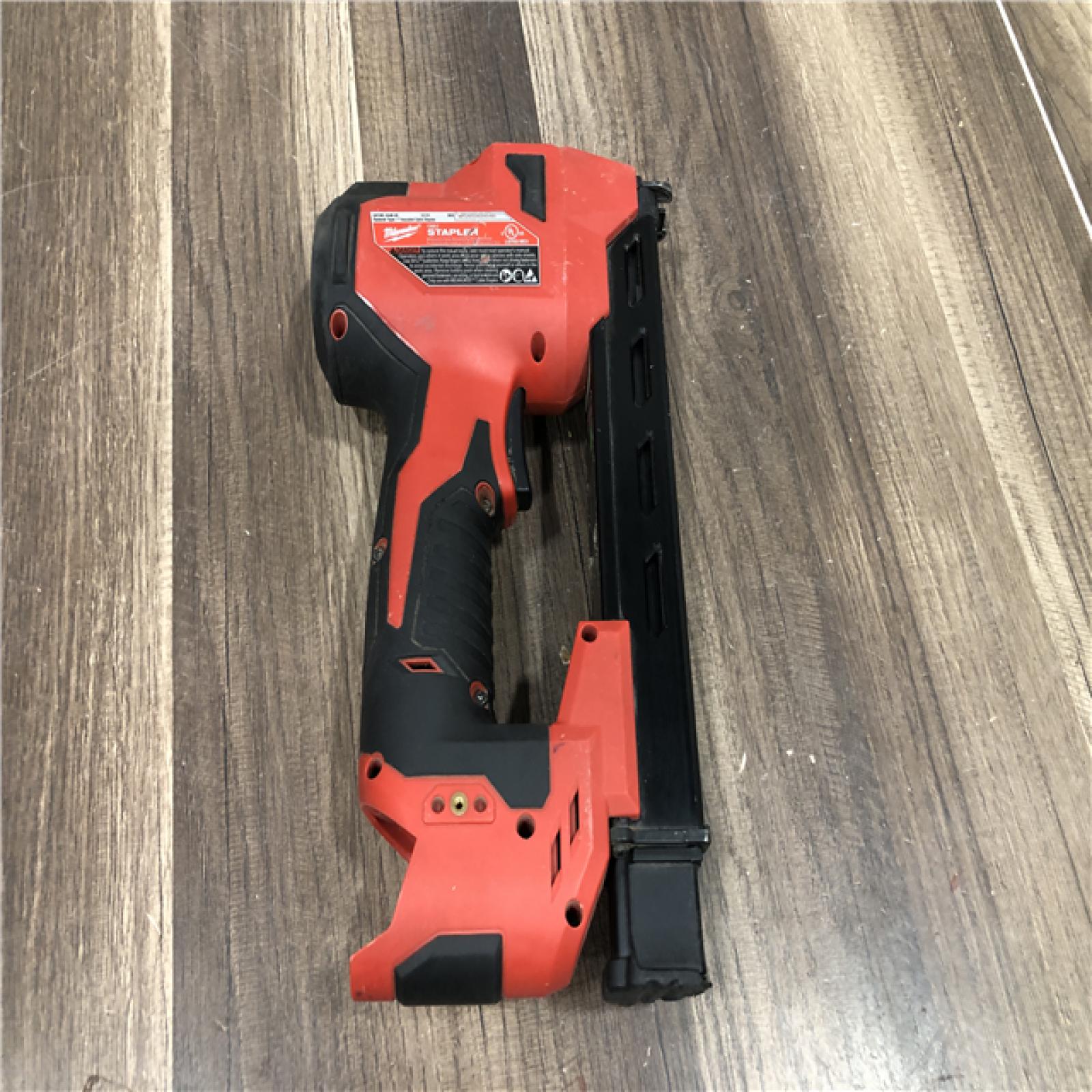 AS-IS Milwaukee M12 12-Volt Lithium-Ion Cordless Cable Stapler (Tool-Only)