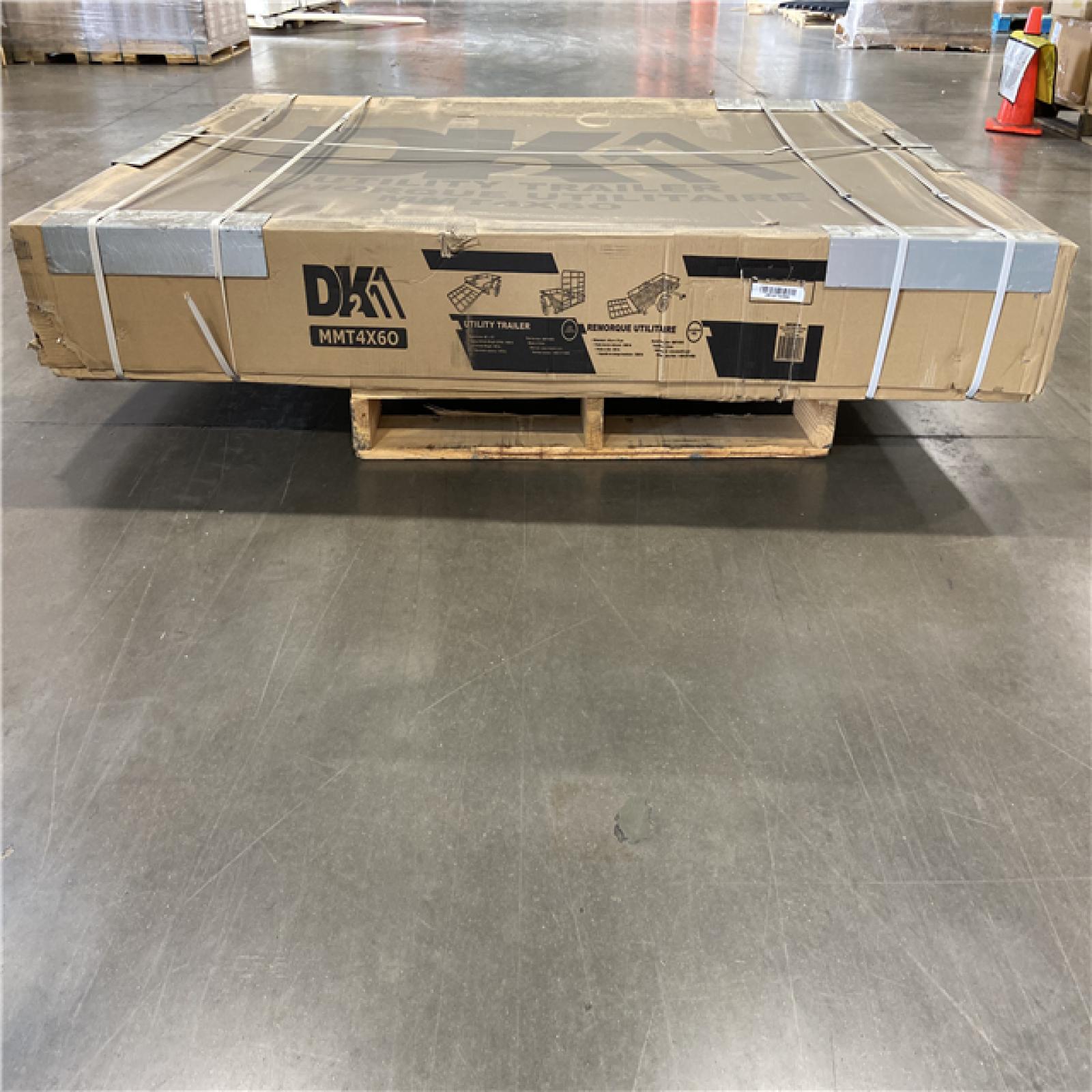 DALLAS LOCATION - DK2 by Marlon MMT4X6O 4 ft. x 6 ft. Single Axle Open Rail Utility Trailer | 1,314-lb Capacity with Ramp Gate
