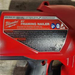 HOUSTON LOCATION - AS-IS Milwaukee 2744-20 M18 FUEL 3-1/2 in. 18-Volt 21-Degree Lithium-Ion Brushless Cordless Framing Nailer (Tool-Only)