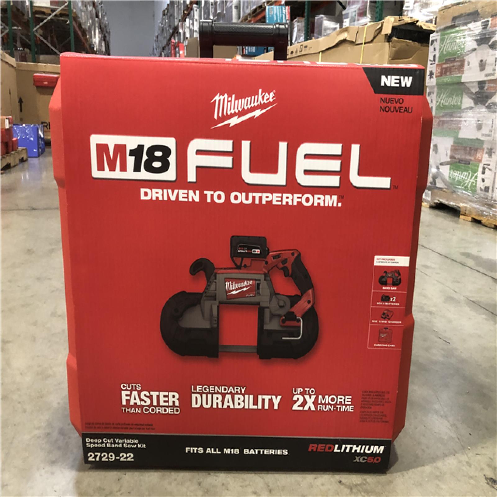 NEW! - Milwaukee M18 FUEL Band Saw Kit
