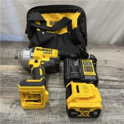 AS-IS DEWALT 20V MAX Lithium-Ion Cordless 1/2 in. Impact Wrench Kit