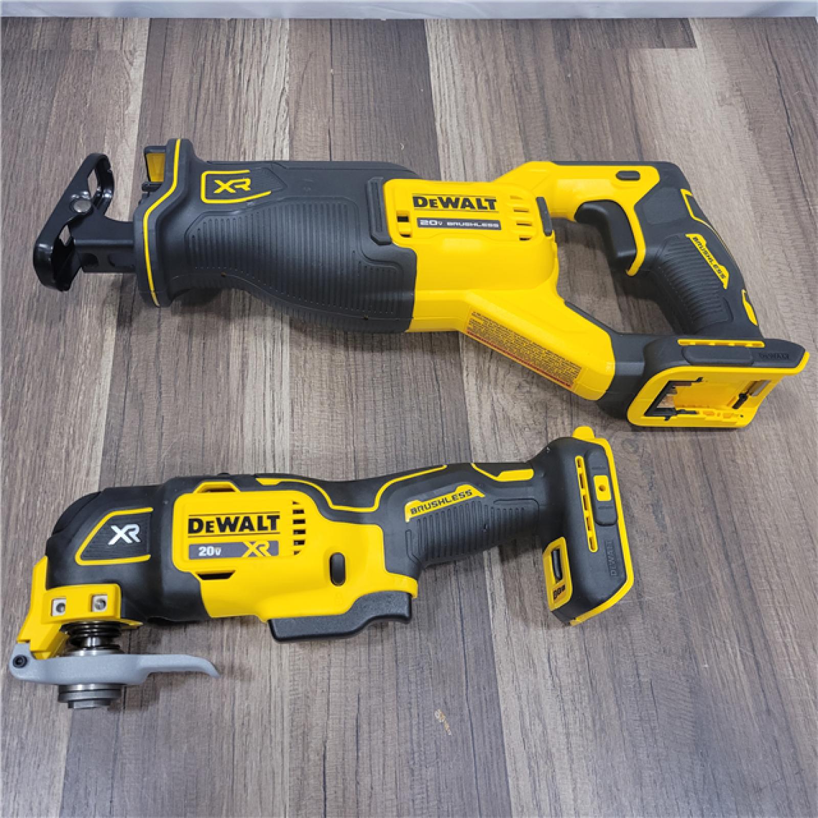 AS-IS DEWALT 20-Volt MAX Cordless Combo Kit (5-Tool) with (2) 20-Volt 5.0Ah Batteries & Charger