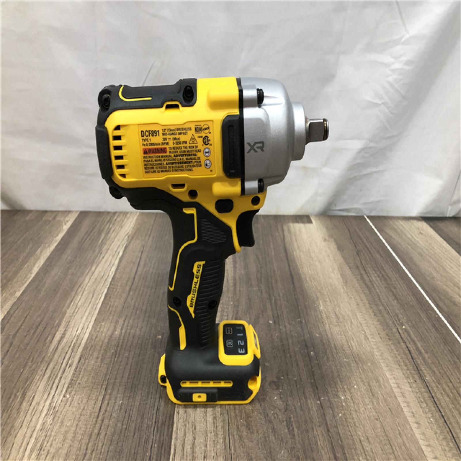 AS-IS DEWALT 20V MAX XR Cordless 1/2 in. Impact Wrench (Tool Only)