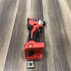 AS-IS Milwaukee 18V Lithium-Ion Brushless Cordless 1/4 in. Compact Impact Driver (Tool Only)