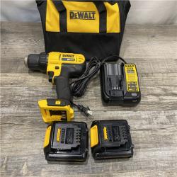 AS-IS DEWALT 20V MAX Cordless 1/2 in. Drill/Driver Kit