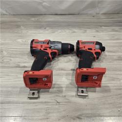 AS-IS MILWAUKEE FUEL 18V  Cordless Hammer Drill and Impact Driver Combo Kit