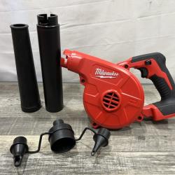 AS-IS Milwaukee 18-Volt Lithium-Ion Cordless Compact Blower (Tool-Only)