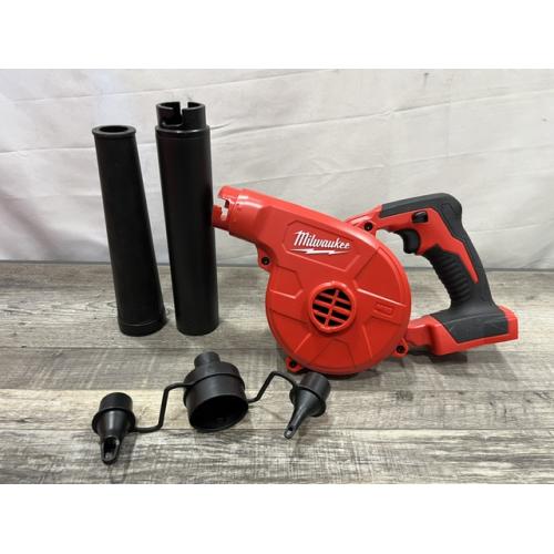 AS-IS Milwaukee 18-Volt Lithium-Ion Cordless Compact Blower (Tool-Only)