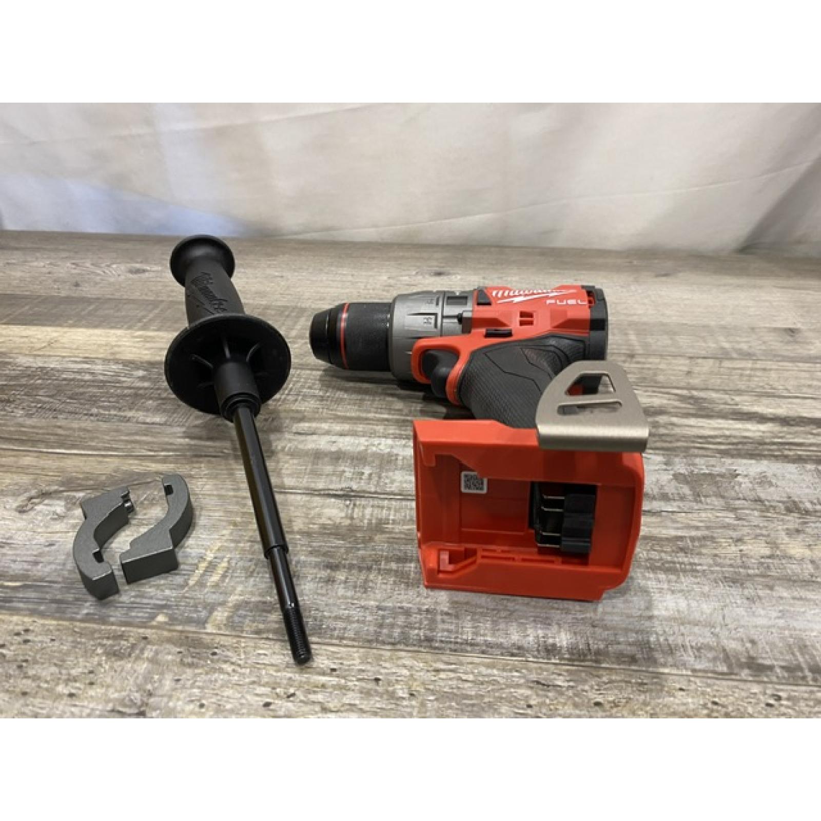 AS-IS Milwaukee FUEL 18V Lithium-Ion Brushless Cordless 1/2 in. Hammer Drill/Driver (Tool-Only)