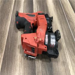 AS-IS Milwaukee FUEL 18-Volt Lithium-Ion Brushless Cordless Coil Roofing Nailer (Tool Only)