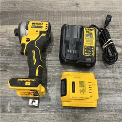 AS-IS DEWALT Atomic 20V Max Lithium-Ion Brushless Cordless Compact 1/4 in. Impact Driver Kit