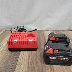 AS-IS Milwaukee M18 18-Volt Lithium-Ion Cordless Combo Kit 7-Tool with 2-Batteries, Charger and Tool Bag