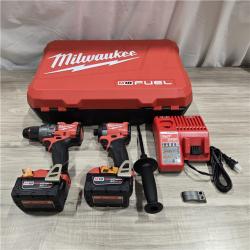 LIKE NEW! - MILWAUKEE FUEL 18V Cordless Hammer Drill and Impact Driver Combo Kit