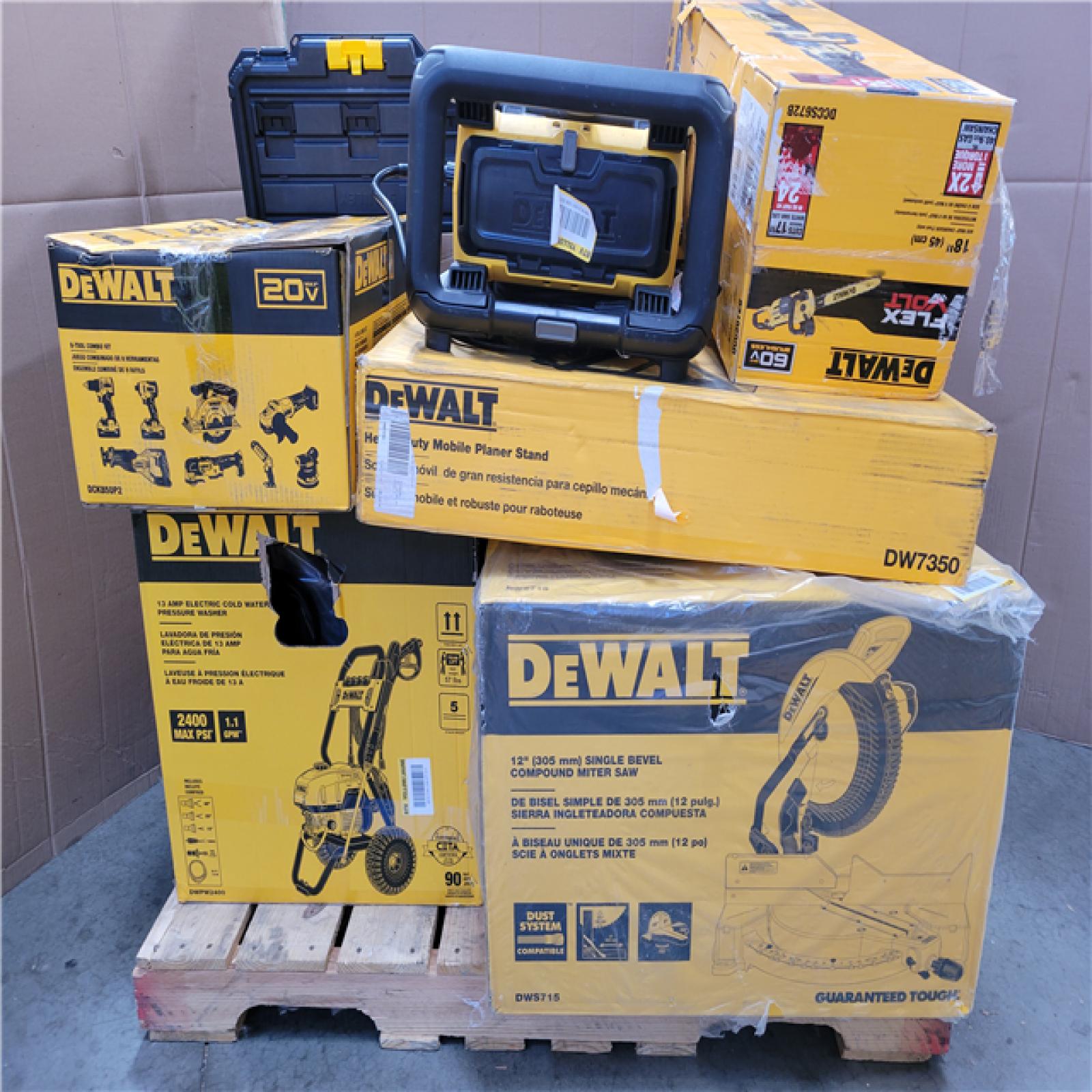 CALIFORNIA AS-IS TOOL PALLET