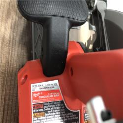 AS-IS Milwaukee FUEL 18V Lithium-Ion Brushless Cordless 7-1/4 in. Circular Saw (Tool-Only)