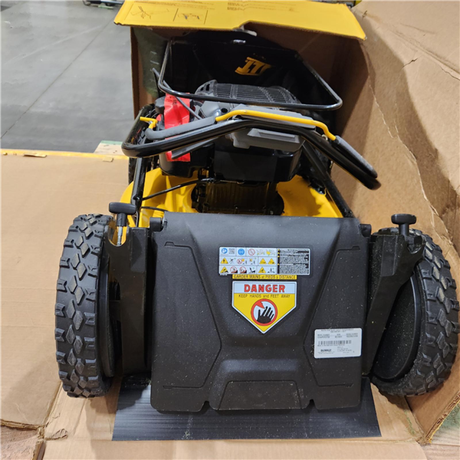 Dallas Location - As-Is DEWALT 21 in. 163cc Briggs and Stratton 725Exi Engine Rear Wheel Drive 3-in-1 Gas Self Propelled Walk Behind Lawn Mower