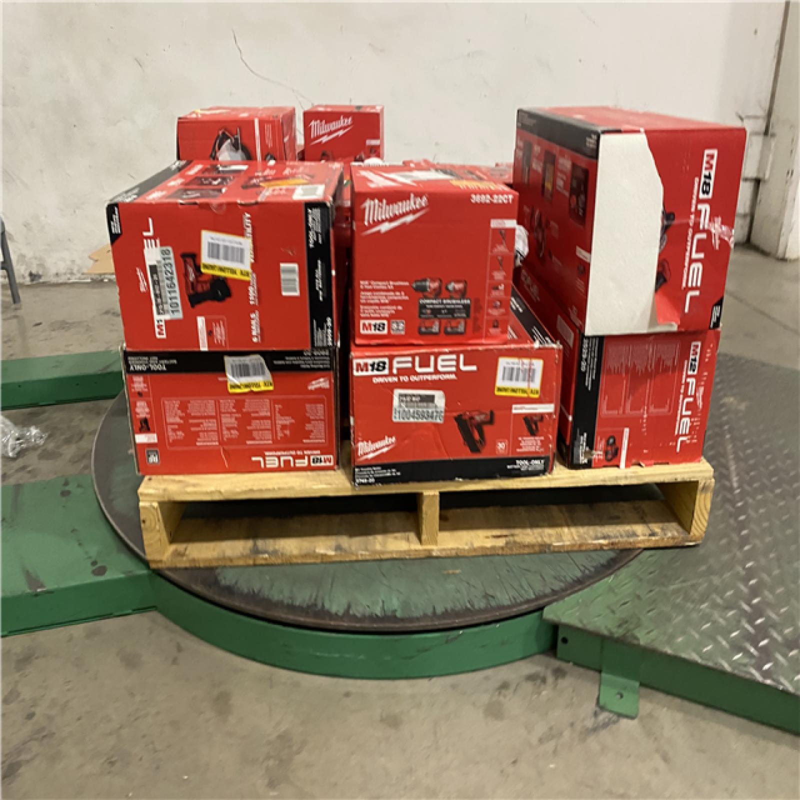 Dallas Location - As-Is MILWAUKEE Tool Pallet