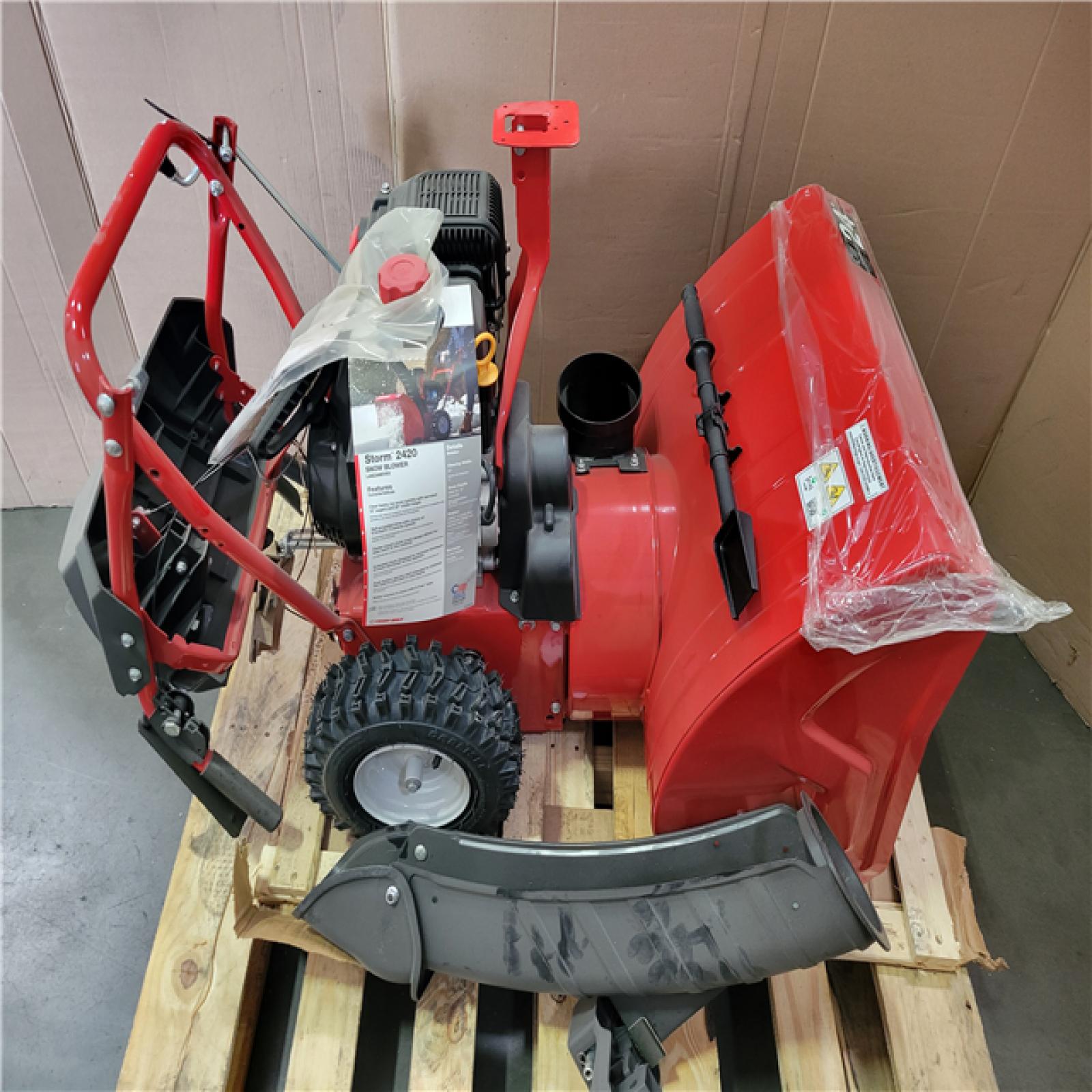 CALIFORNIA AS-IS STORM 2420 SNOW BLOWER