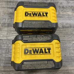 AS-IS DEWALT FLEXVOLT 20V/60V MAX Lithium-Ion 6.0Ah Battery Pack (2 Pack)