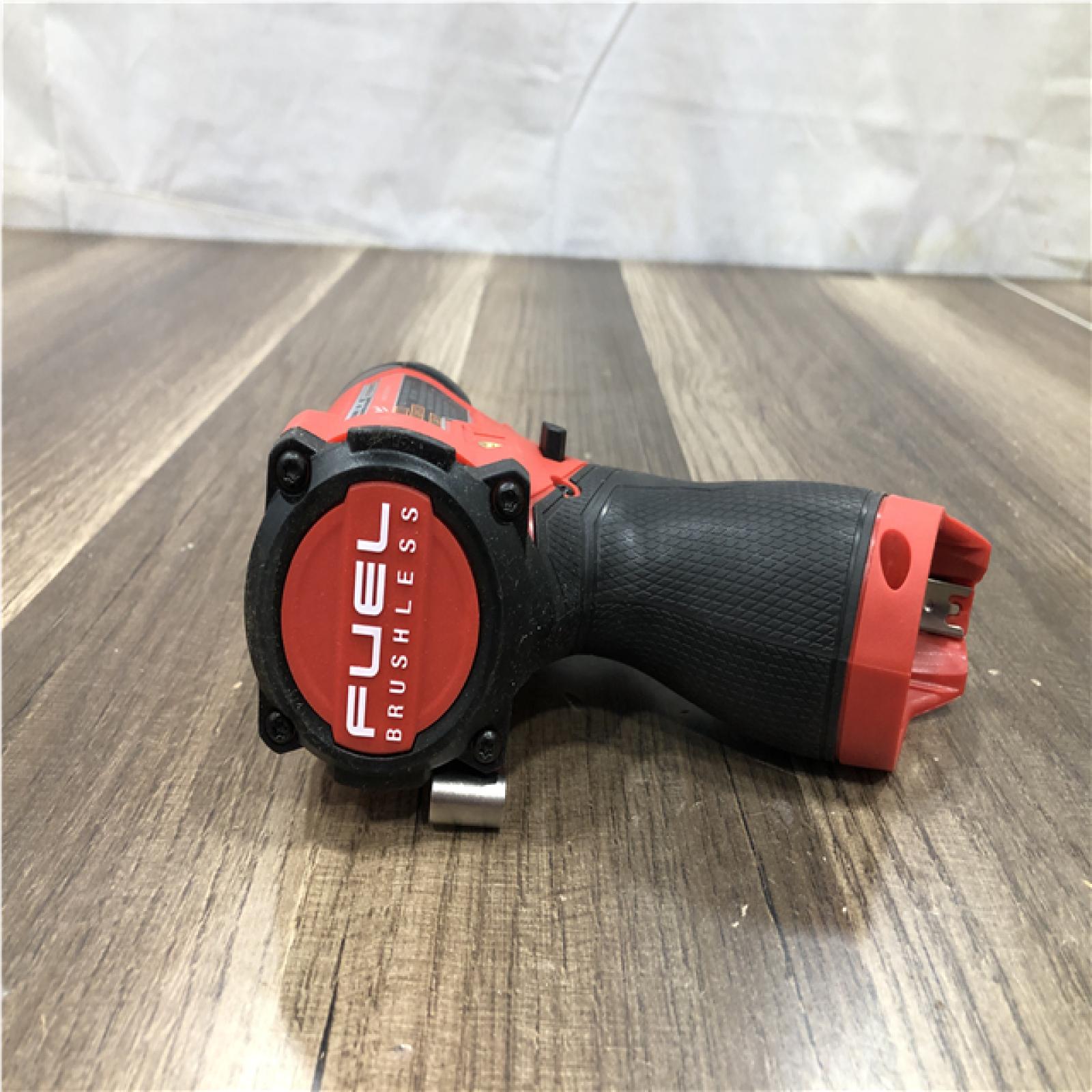 AS-IS Milwaukee FUEL 18V Lithium-Ion Brushless Cordless Hammer Drill and Impact Driver Combo Kit